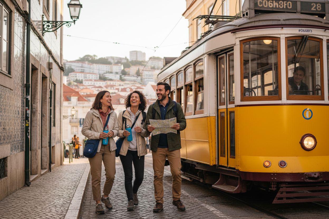 Lisbon walking preparation