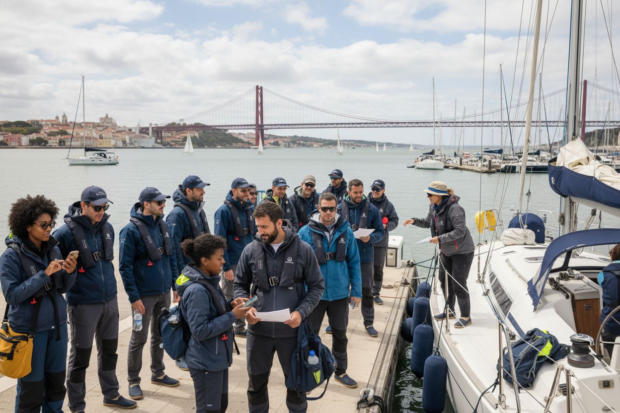 Lisbon sailing preparation