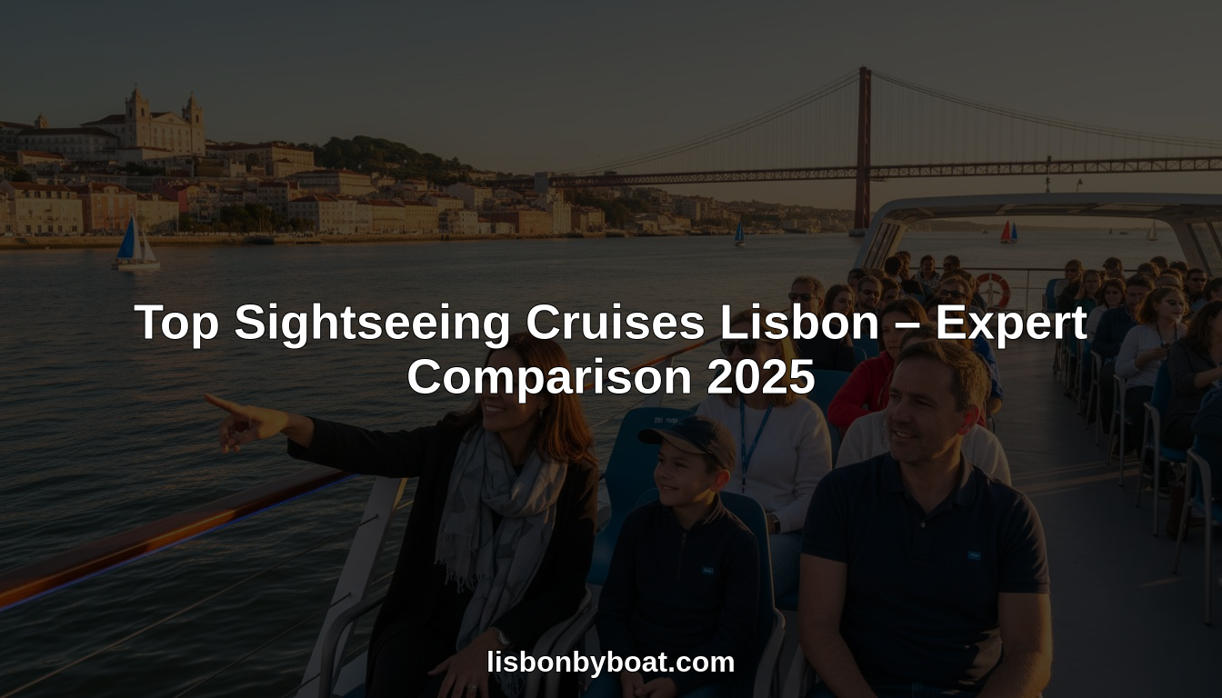top sightseeing cruises lisbon hero header image