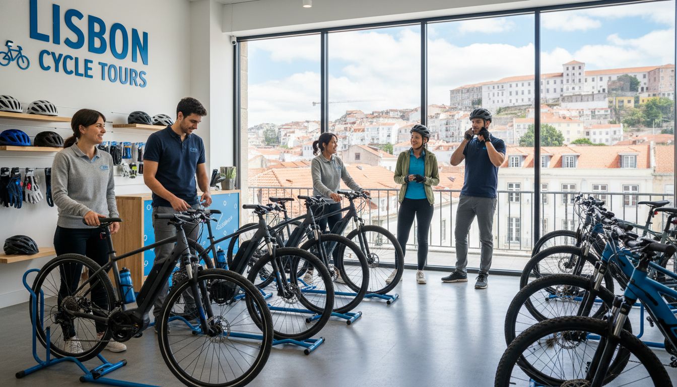 Lisbon bike rental tour