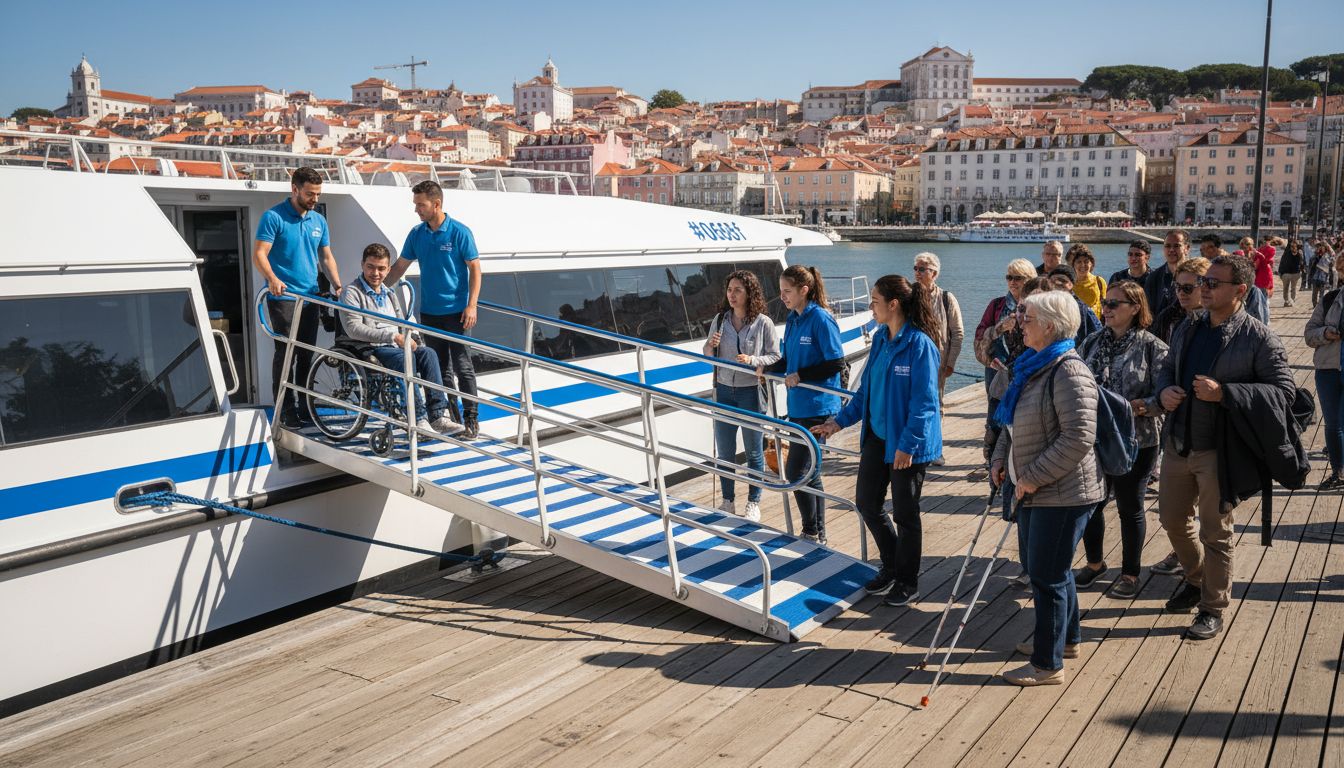 accessible Lisbon boat