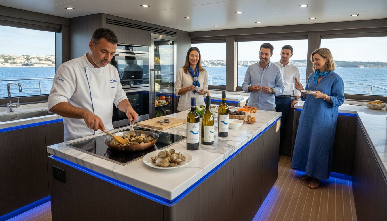 yacht onboard experience