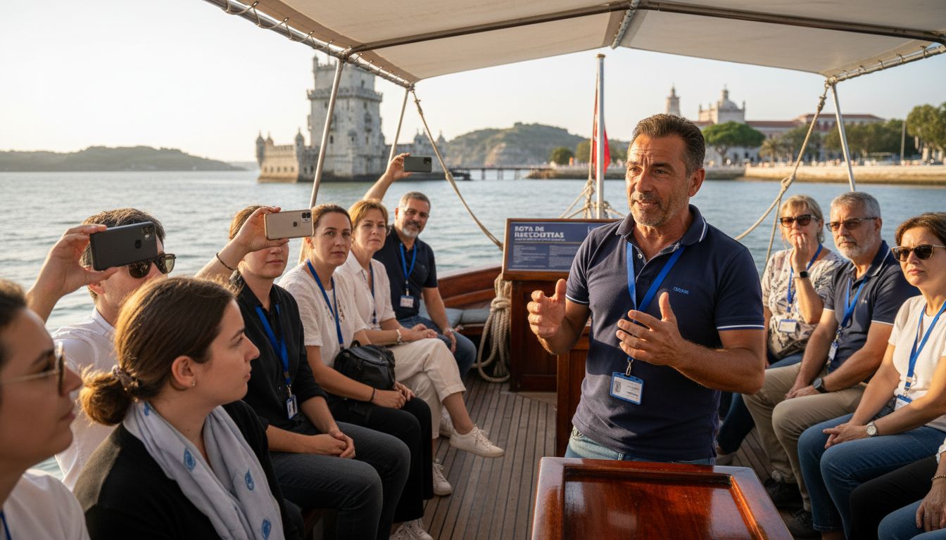 guided boat tour Lisbon