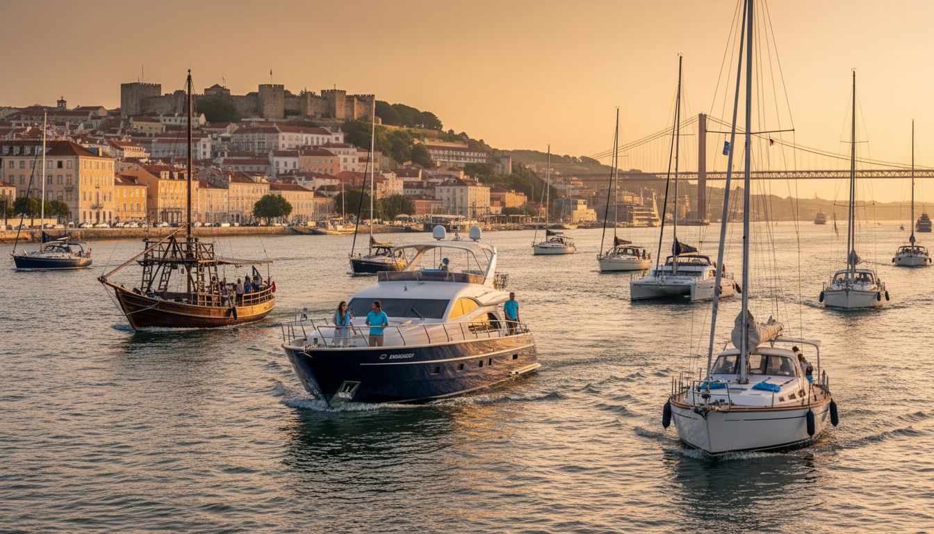 top lisbon boat charters hero header image