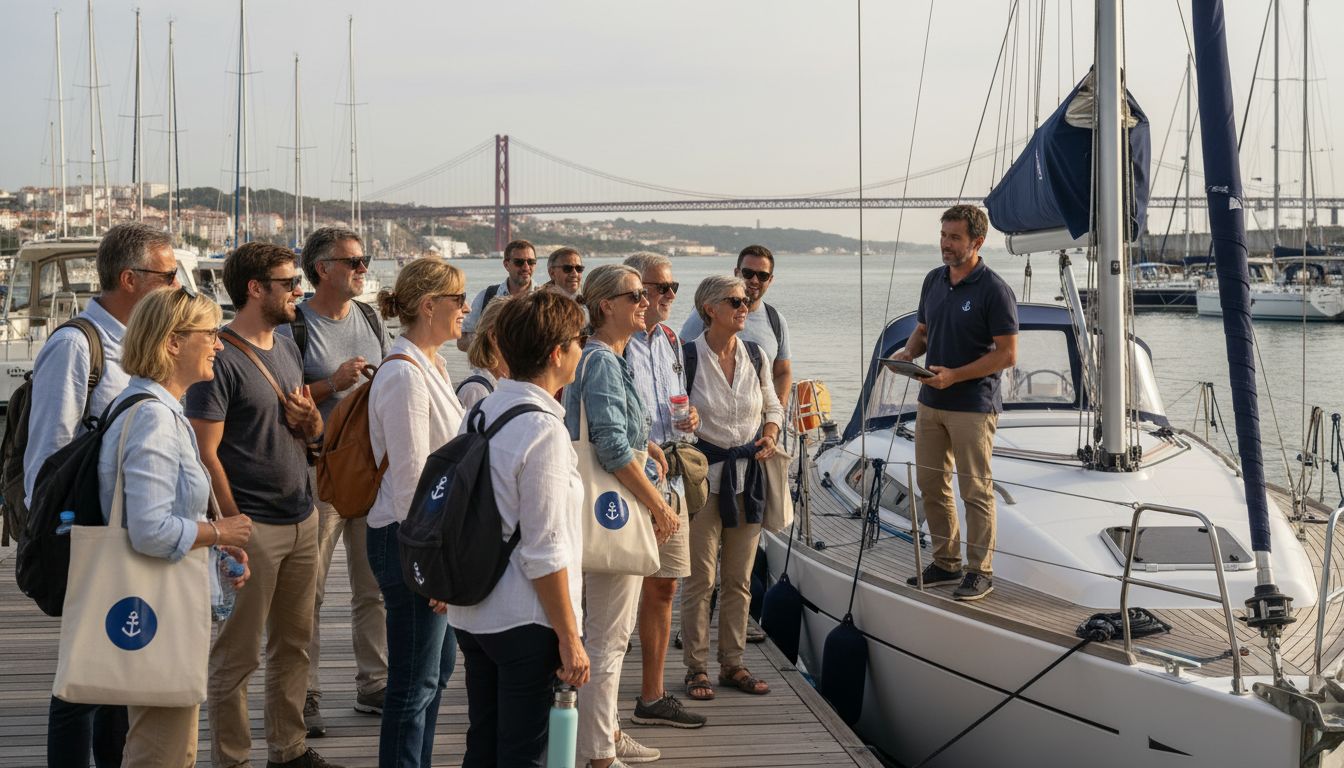 Lisbon boat tour embarkation