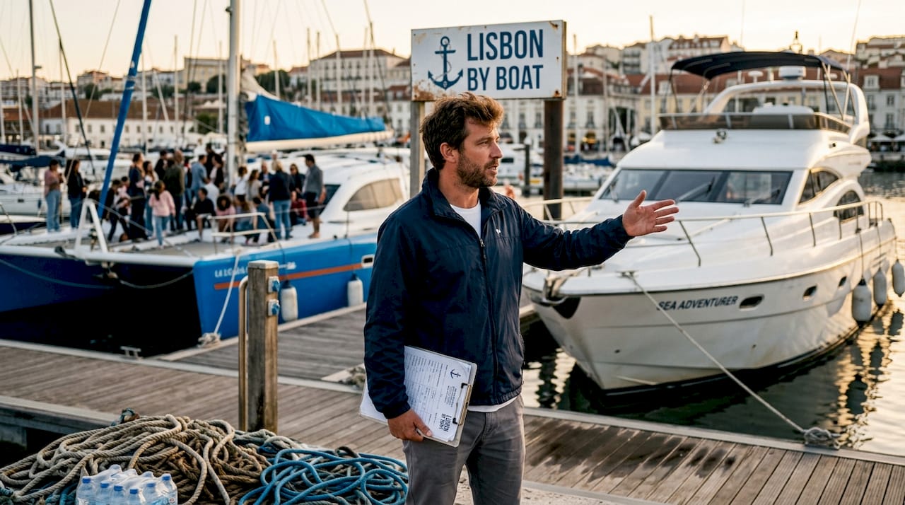 Guide comparing Lisbon yacht types