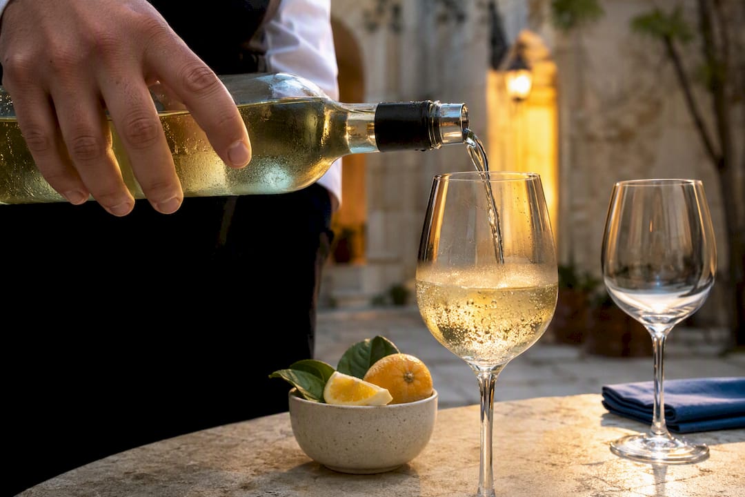 Vinho verde poured for Lisbon event guests