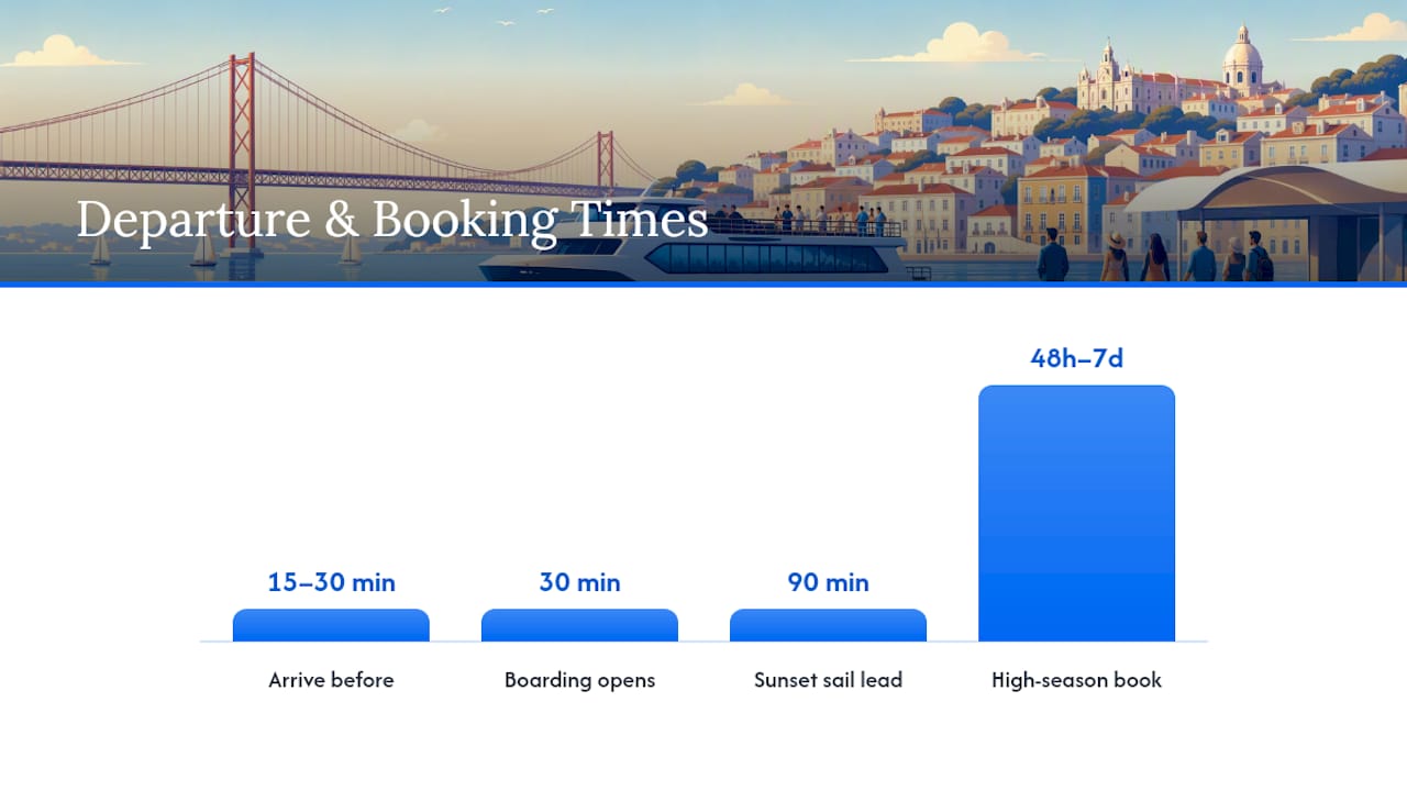Departure Points, Timing, and What to Pack — overview diagram