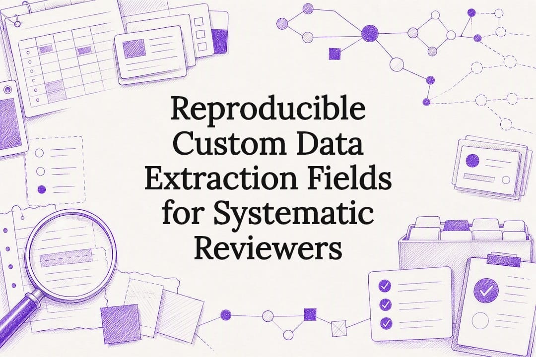 Custom extraction fields title card illustration