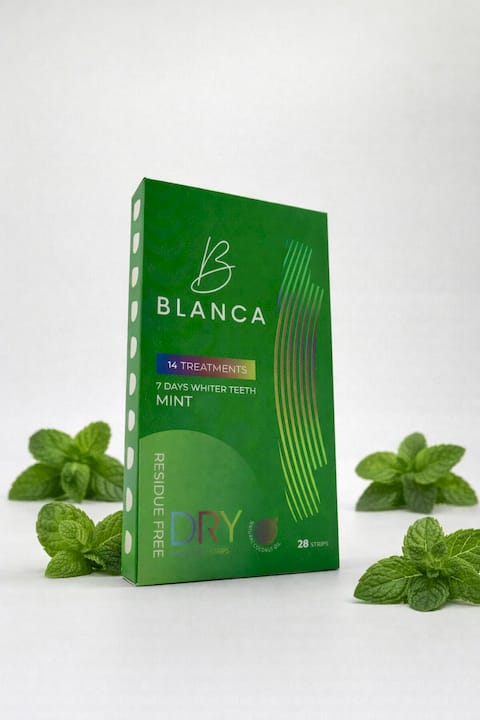 ARCTIC MINT FLAVORED WHITENING STRIPS
