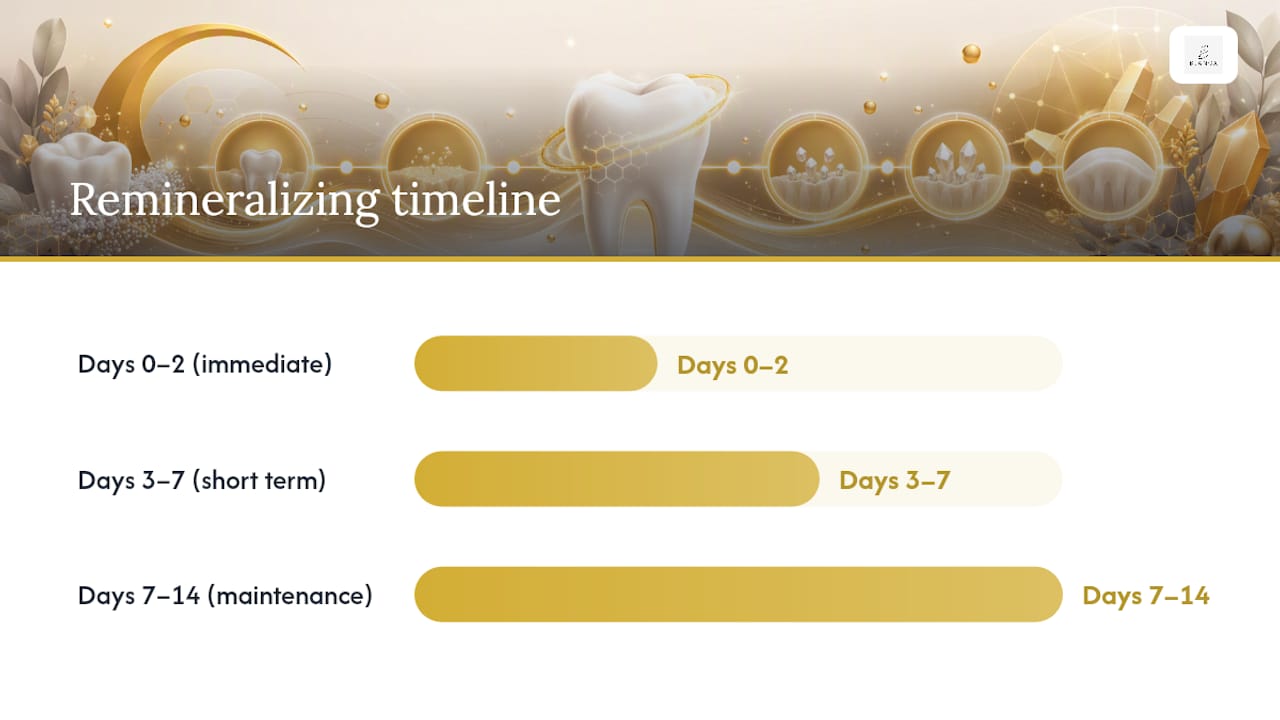 Your Two-Week Remineralizing Checklist — overview diagram
