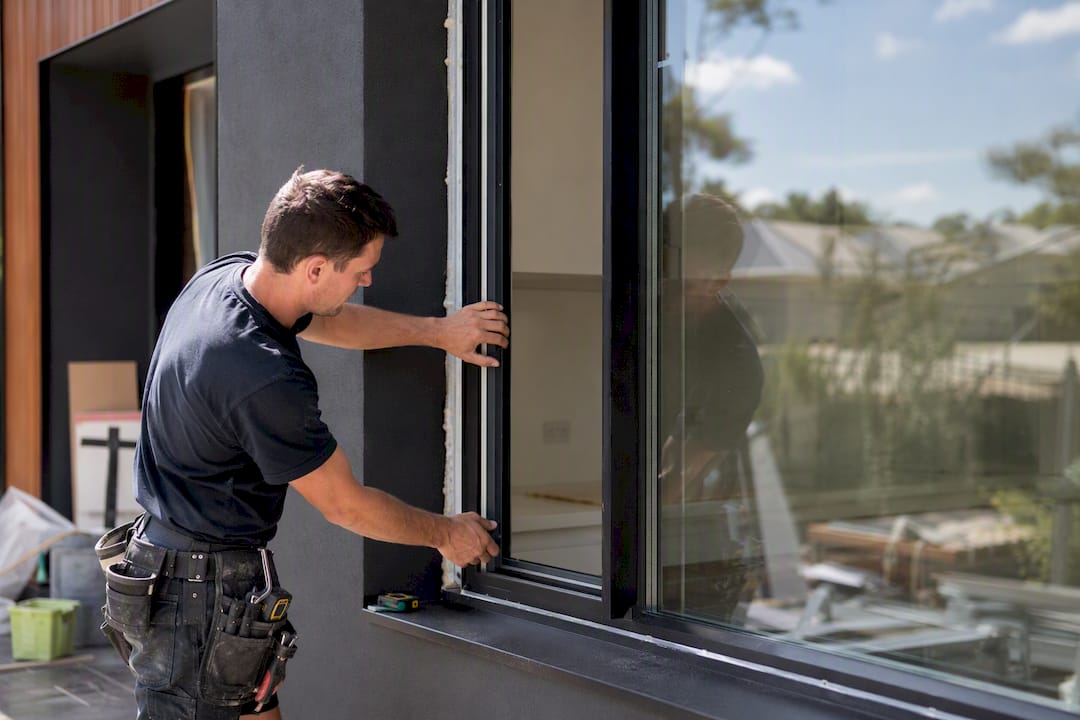 Craftsman fitting double glazed window frame