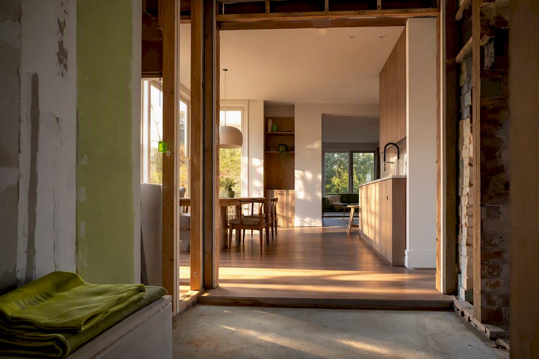 Melbourne Victorian home undergoing whole-house renovation