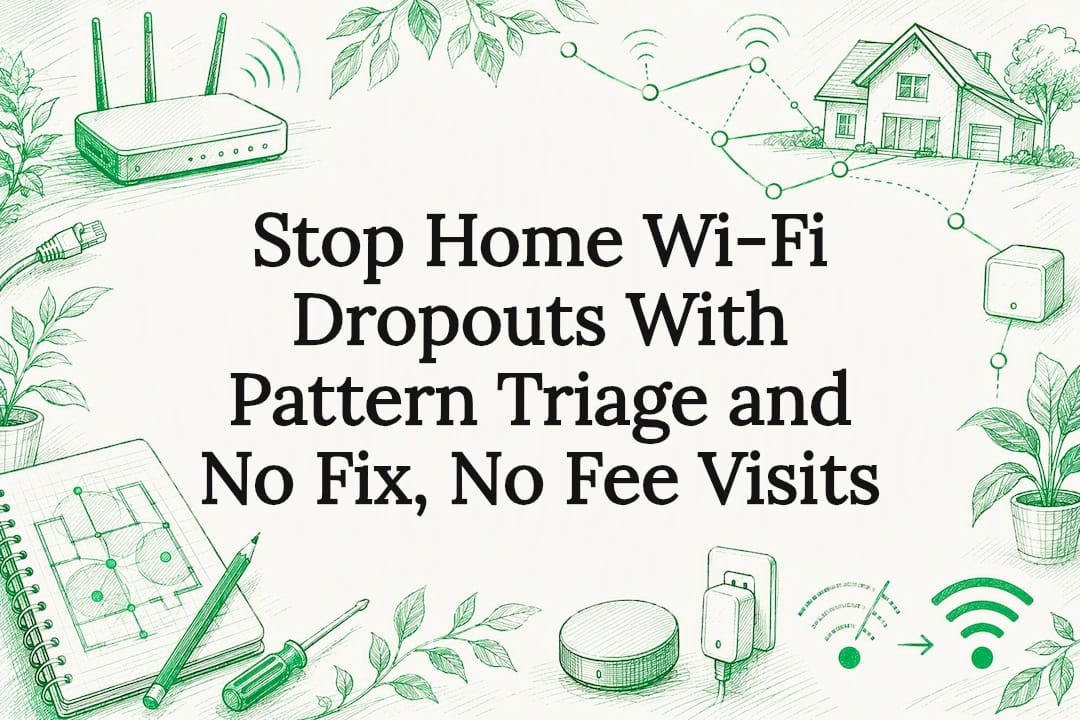 Hand-drawn Wi-Fi troubleshooting title card