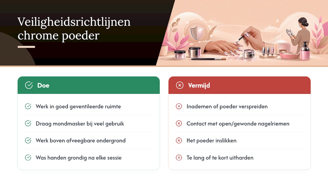Is chrome poeder veilig voor je nagels en huid? — overview diagram