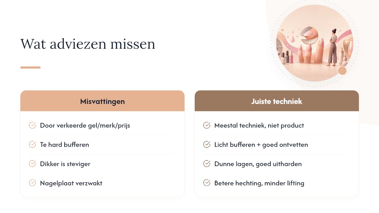 Wat de meeste adviezen over BIAB-lifting missen — overview diagram