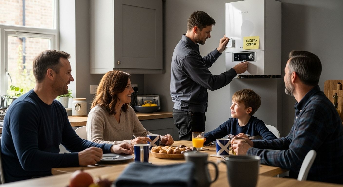 combi boiler Edinburgh home