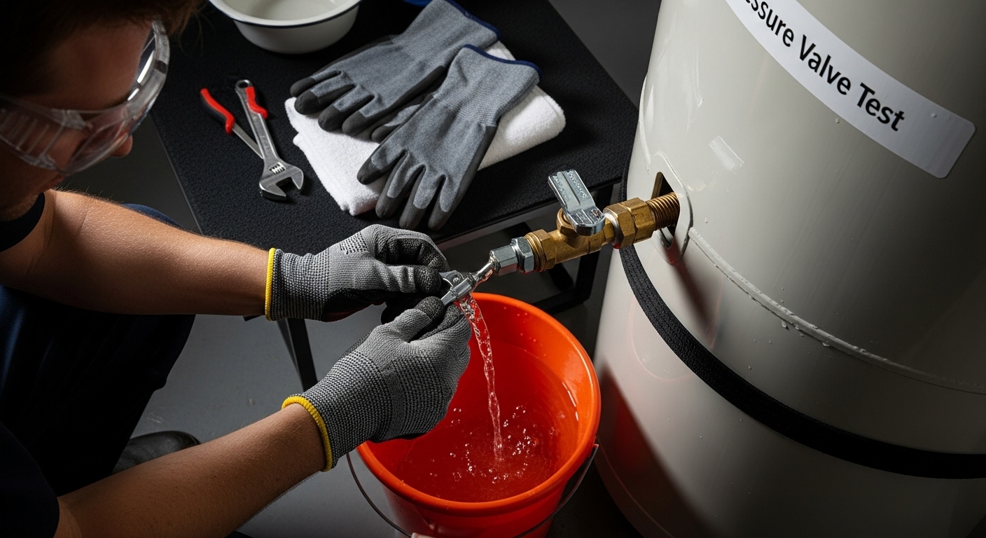 pressure relief valve test