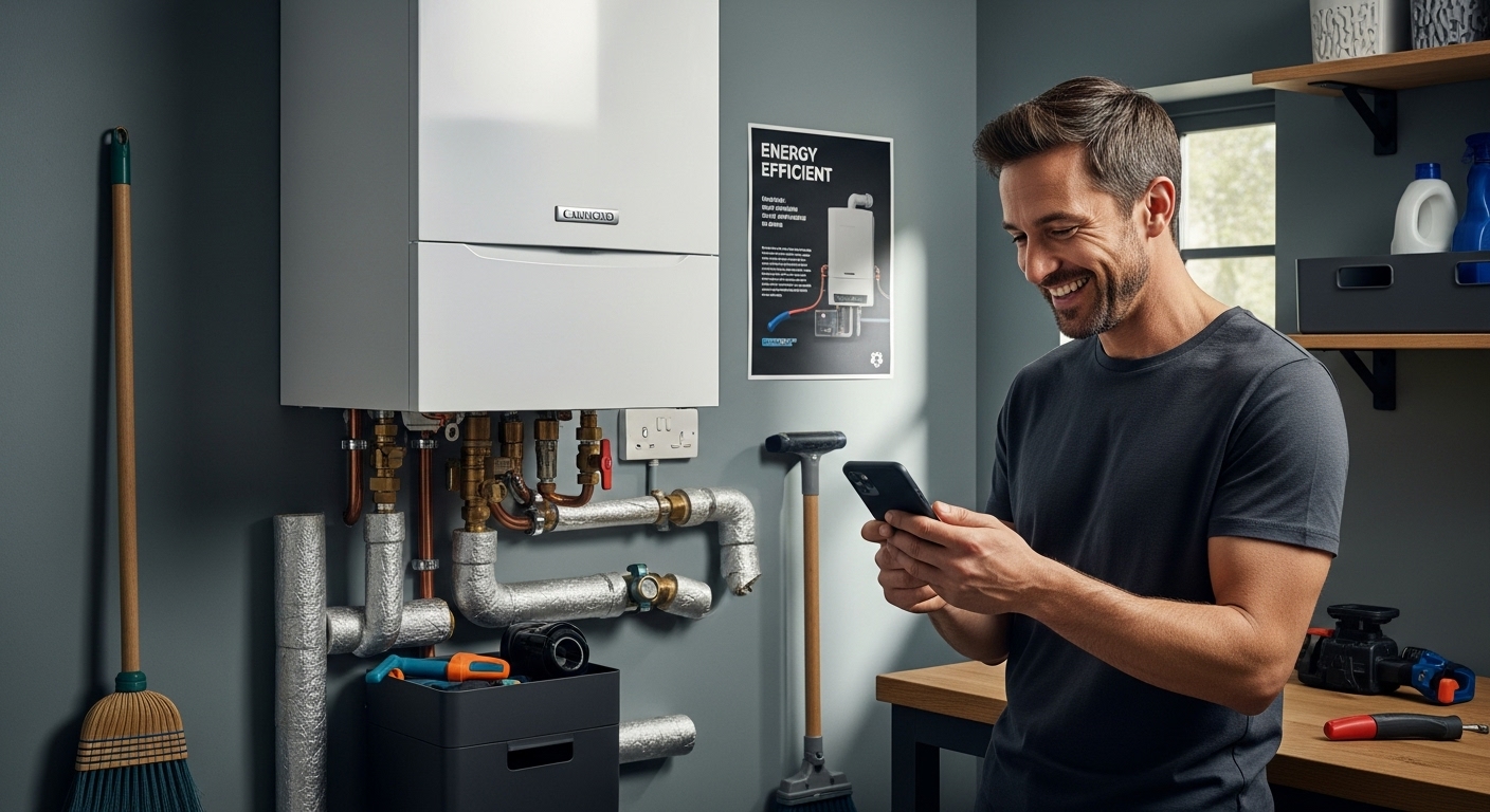 condensing boiler energy efficient homeowner