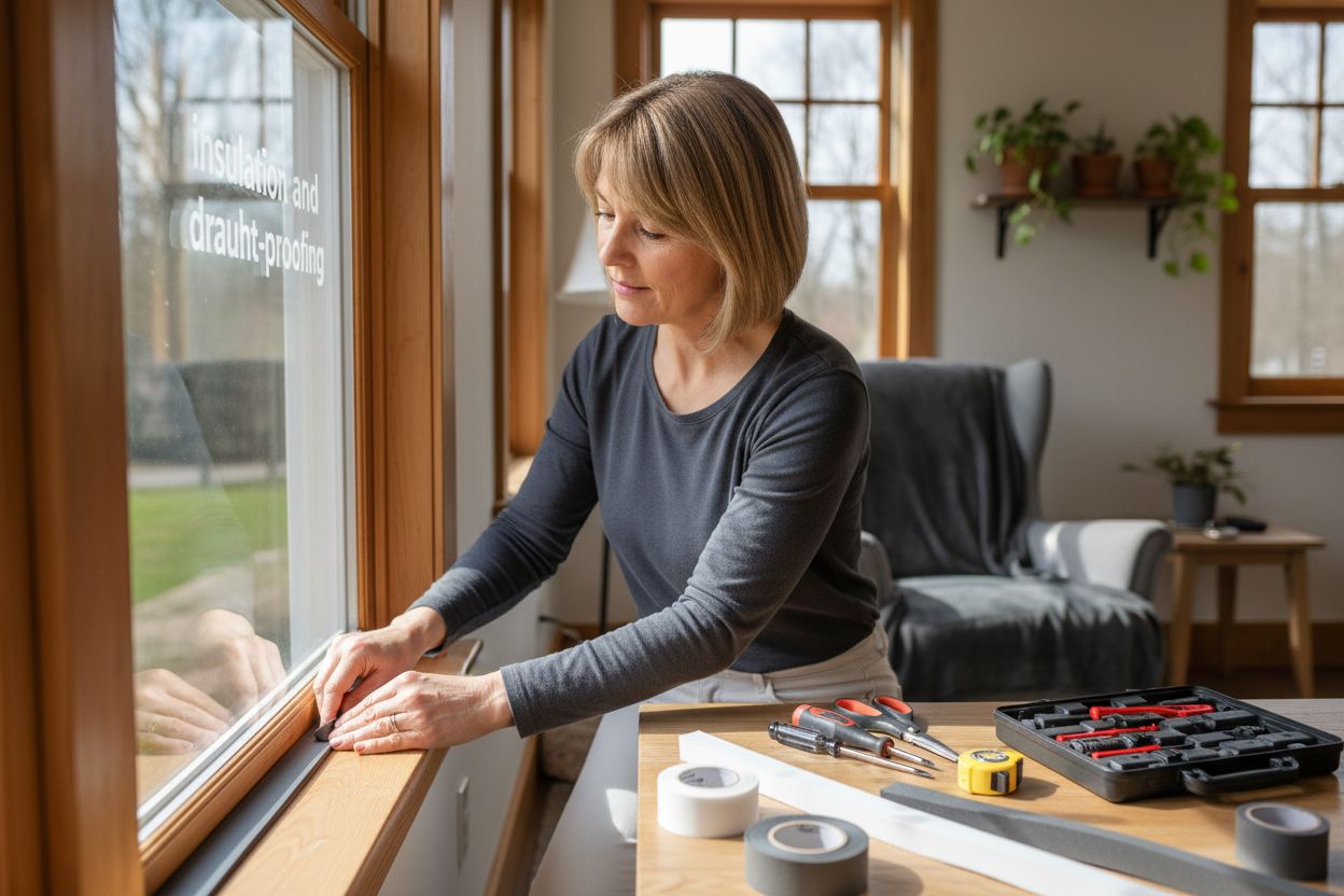 window insulation draught-proofing