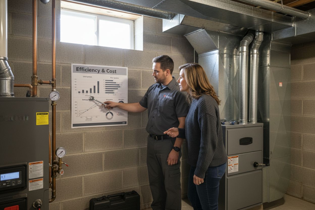 boiler furnace basement comparison