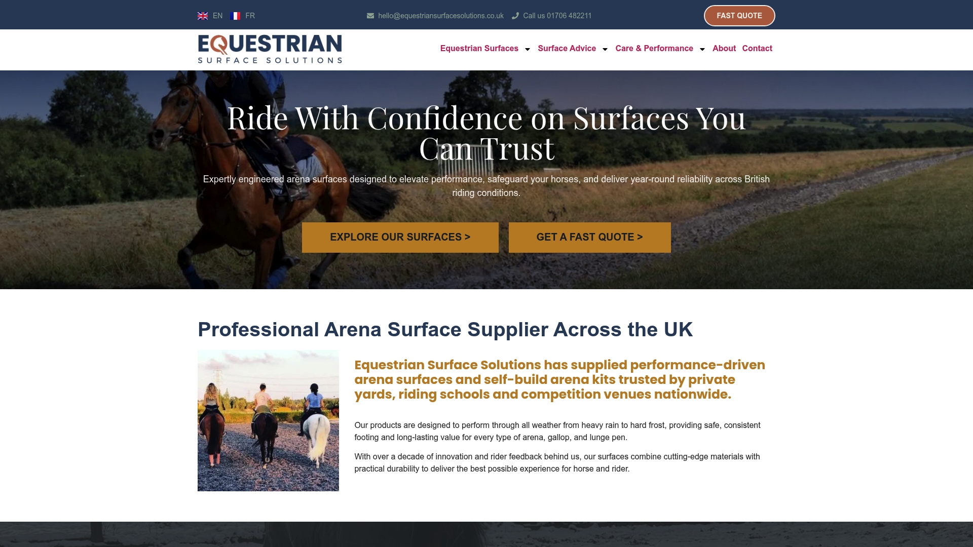 https://equestriansurfacesolutions.co.uk