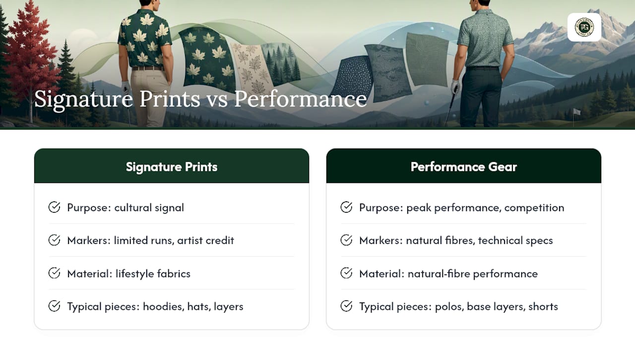 Why signature prints matter more than most golfers admit — overview diagram