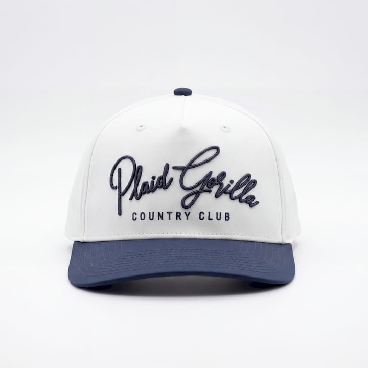 Country Club Snapback – Navy/Cloud White