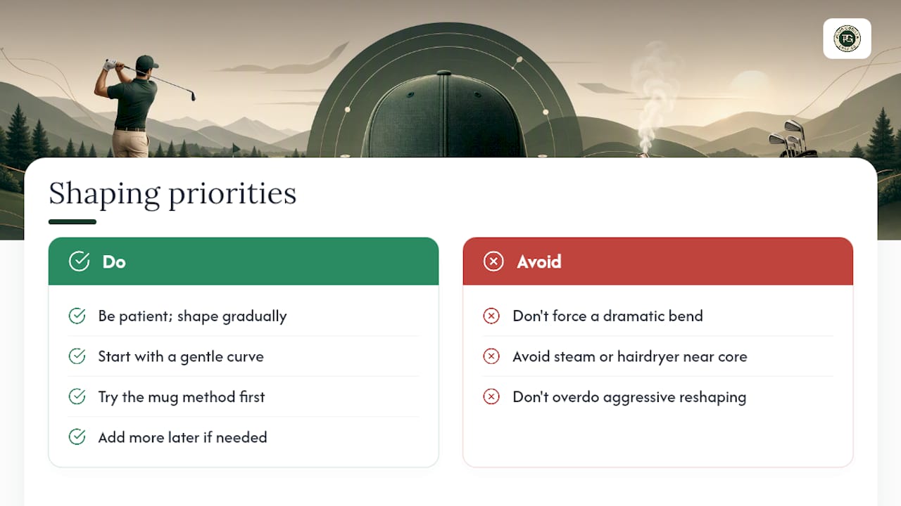 What actually matters when you curve a brim — overview diagram