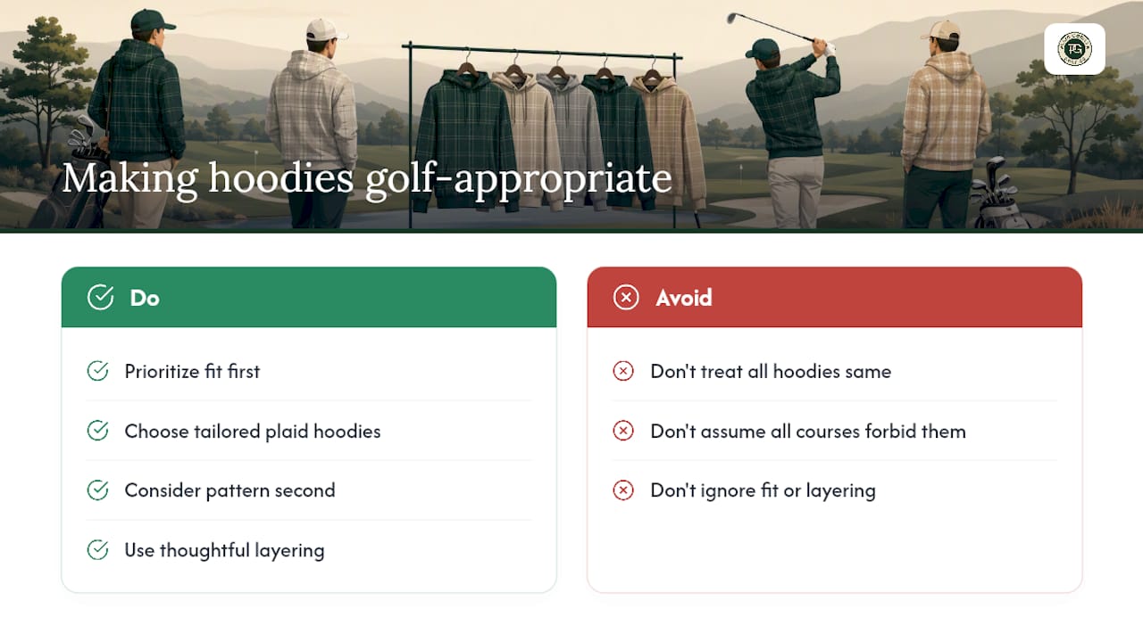 Why the "hoodies aren't golf" rule is already outdated — overview diagram