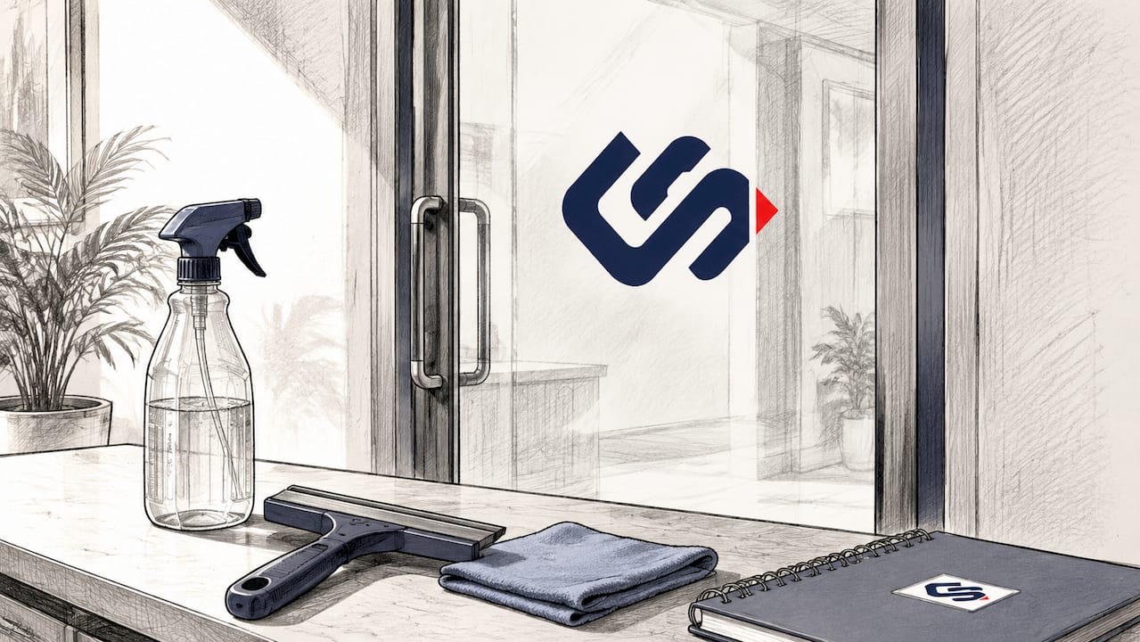 Close-up window decal application tools