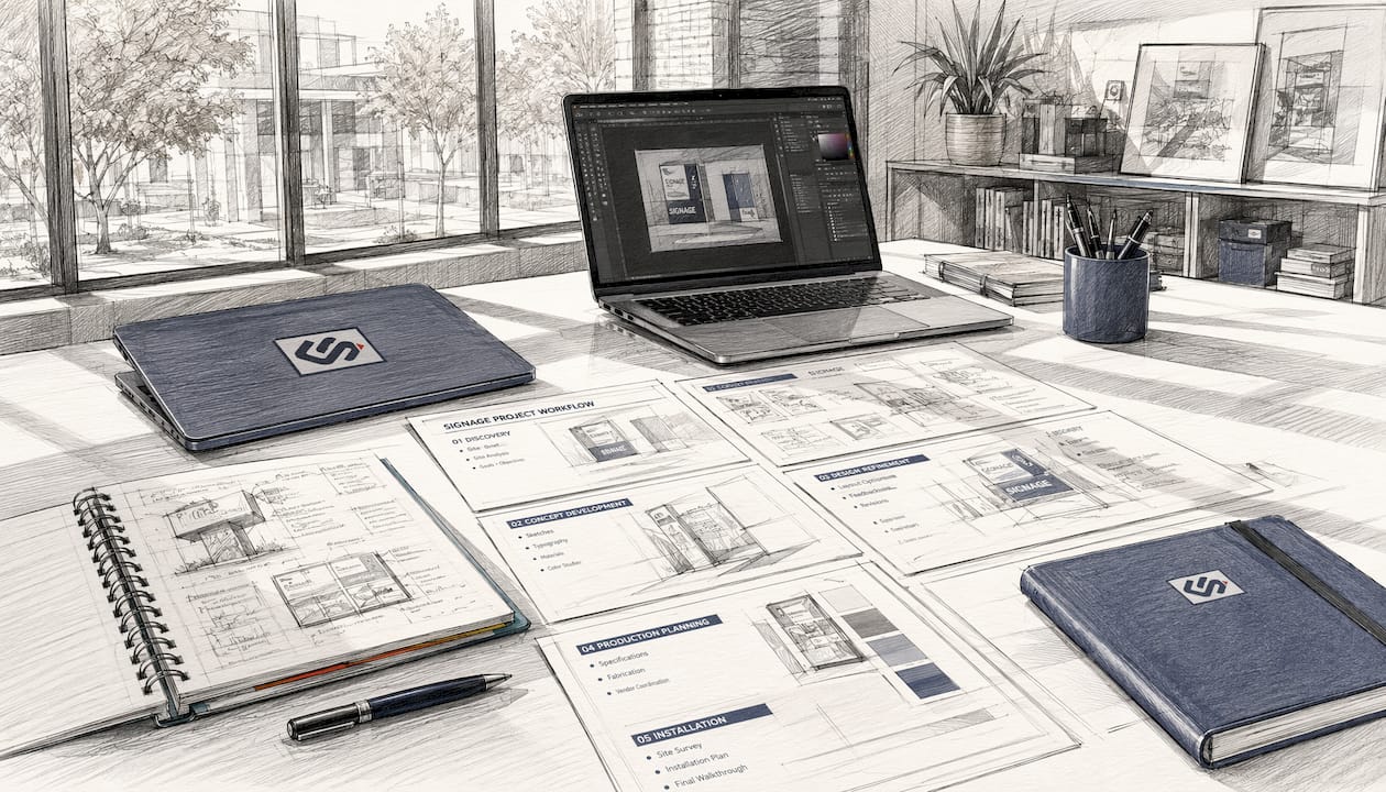 Service Area Signage Workflow Guide for Small Businesses