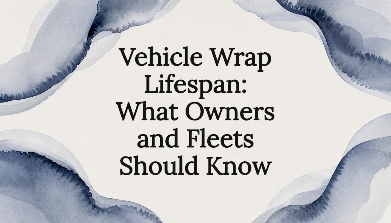Vehicle Wrap Lifespan: What Owners and Fleets Should Know