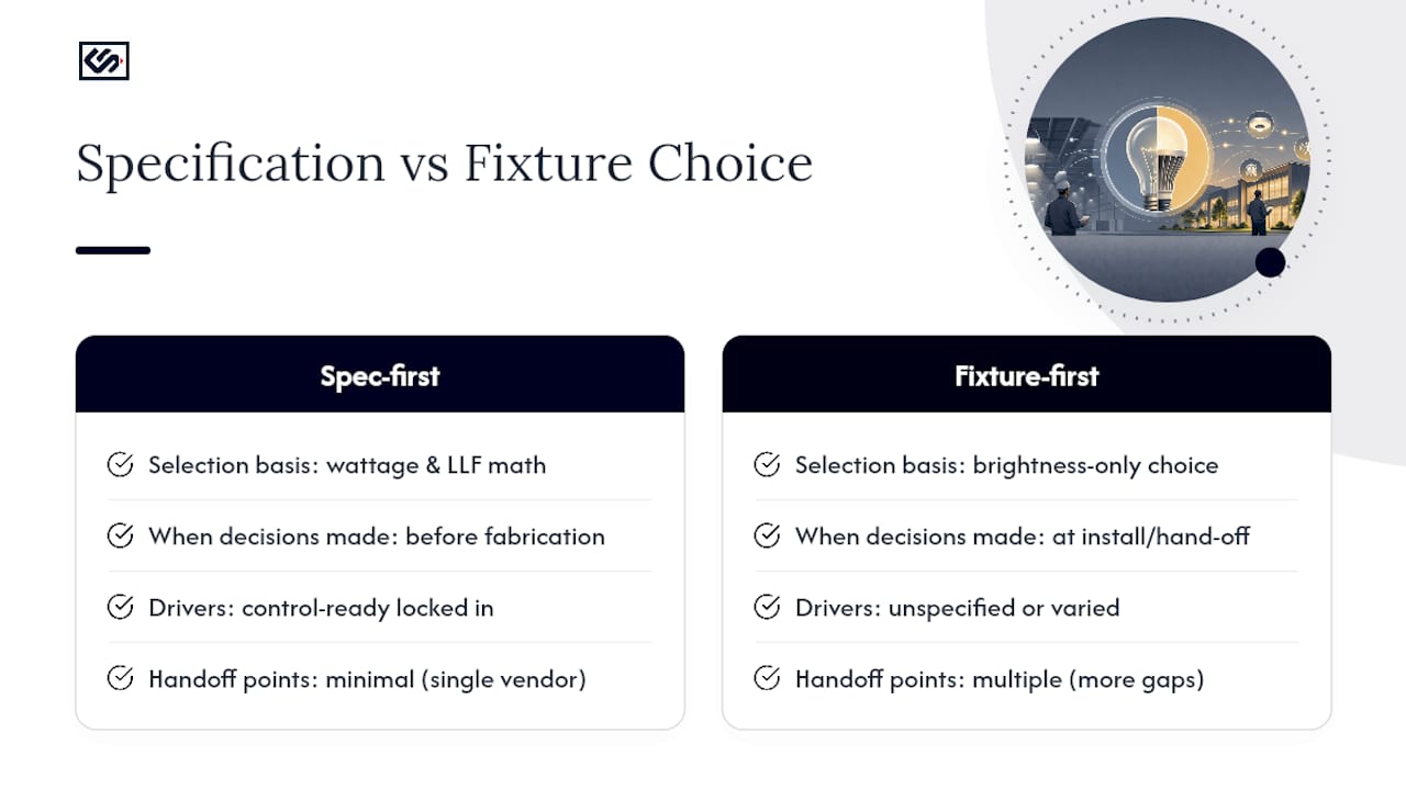 Why Efficiency Starts at the Spec Sheet, Not the Install — overview diagram