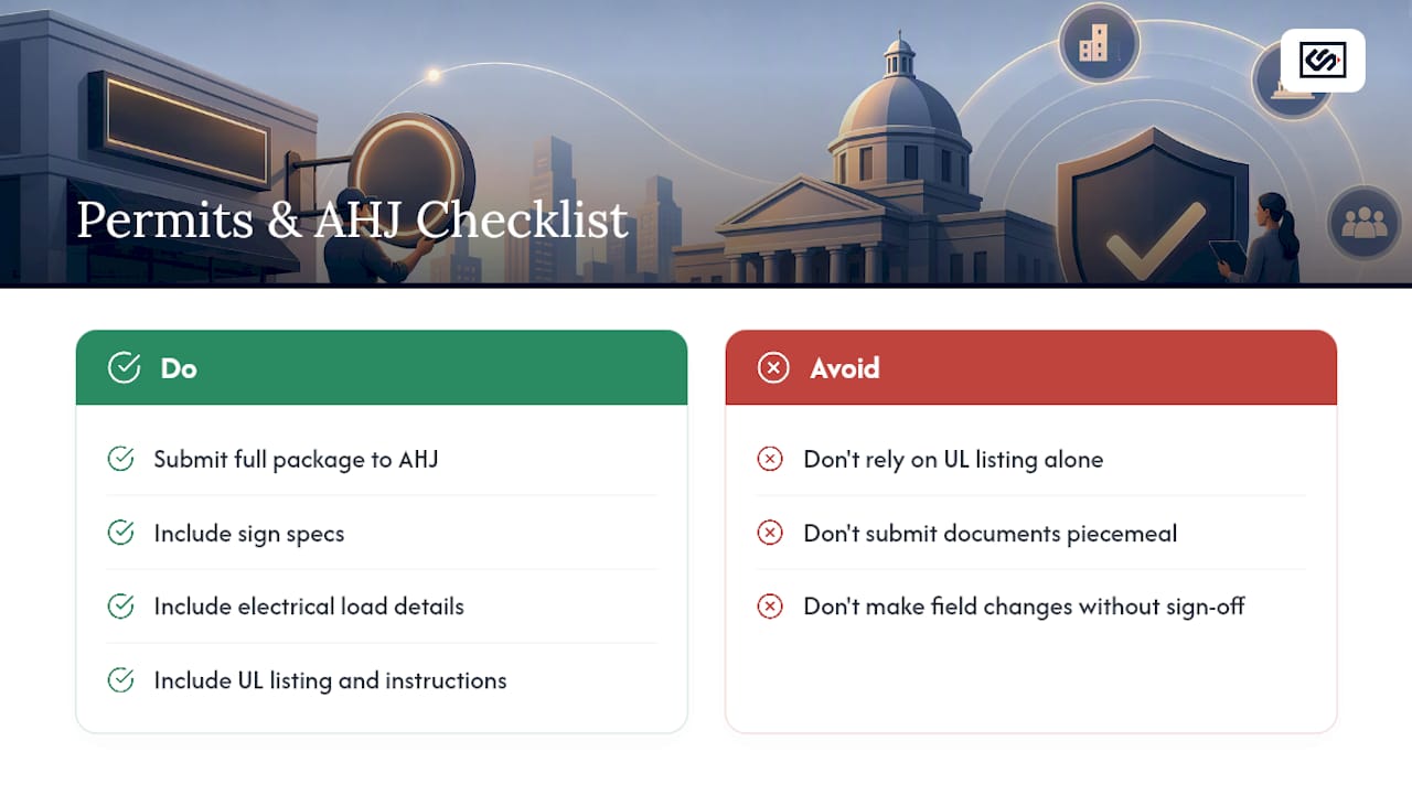 Permits, Your AHJ, and Installation: What UL Listing Doesn't Cover — overview diagram