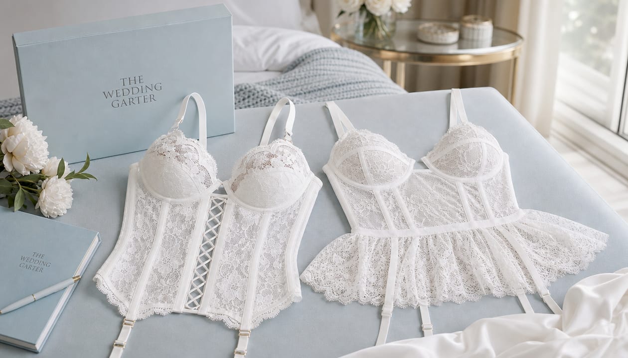 Romantic Lace Underwire Bridal Bustier