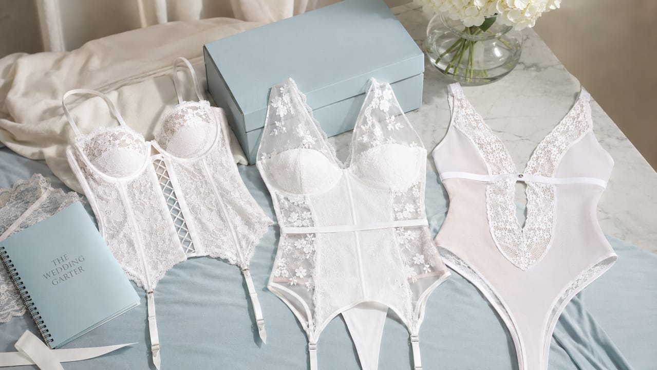 Romantic Lace Underwire Bridal Bustier