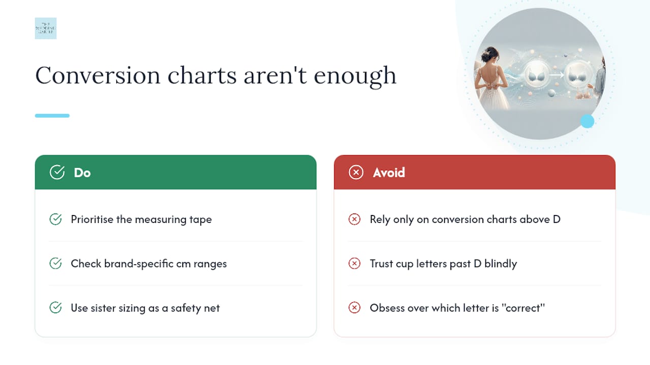 Why the standard conversion chart isn't the full story — overview diagram