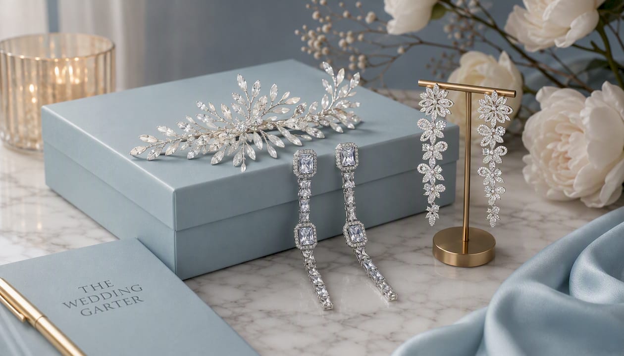 Delicate Crystal Luxury Bridal Hair Clip