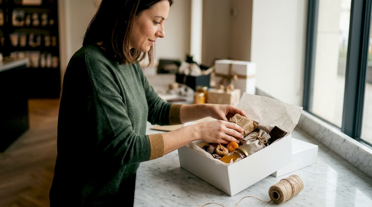 Kulinarische Präsente liebevoll in hochwertigen Holzboxen verpacken