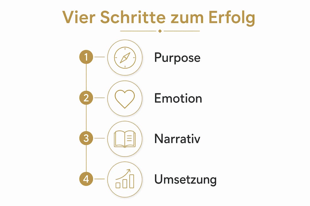 Vierstufiger Leitfaden: So erzählen Sie die Geschichte Ihrer Marke wirkungsvoll