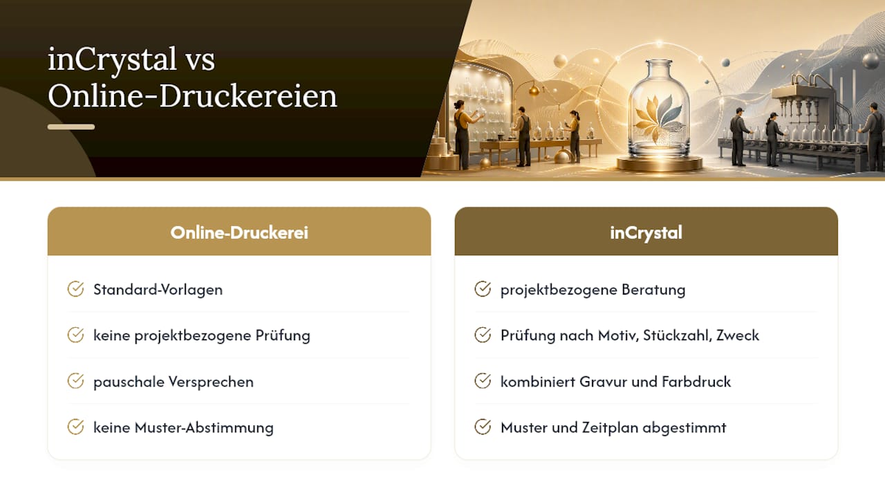inCrystal für Ihr nächstes Werbemittel‑ oder Award‑Projekt — overview diagram