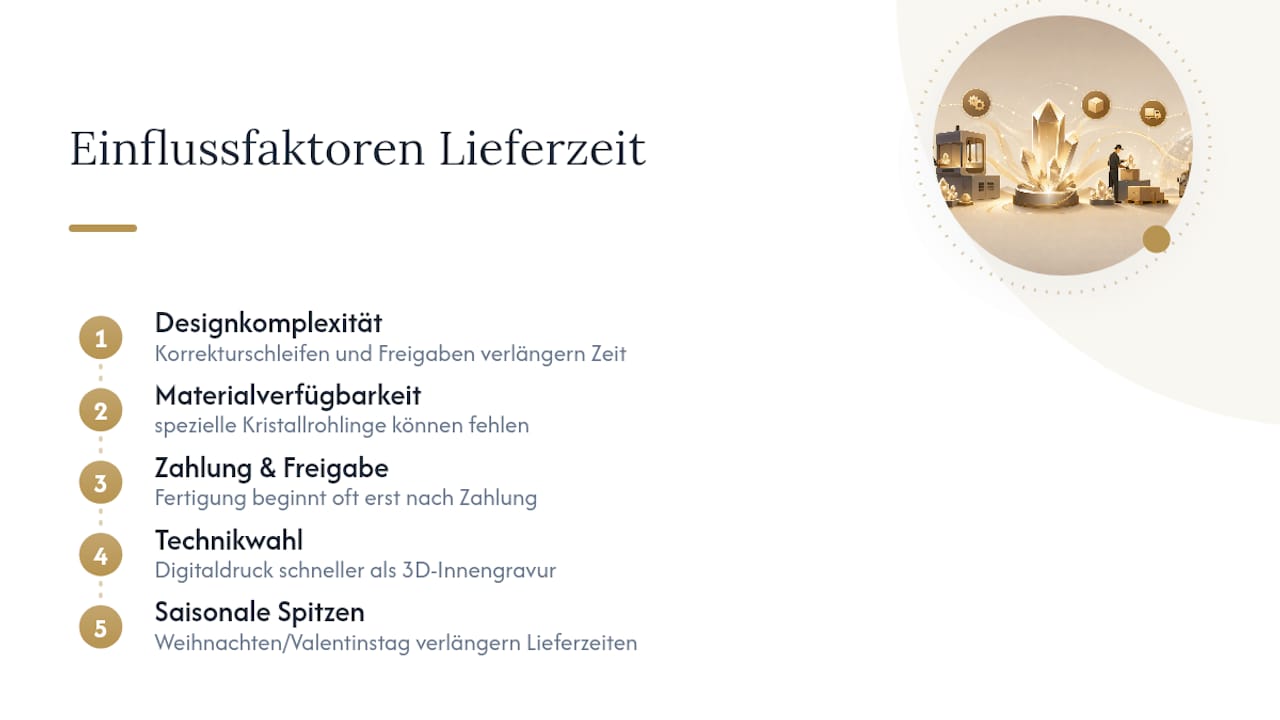 Fünf Faktoren, die die Lieferzeit beeinflussen