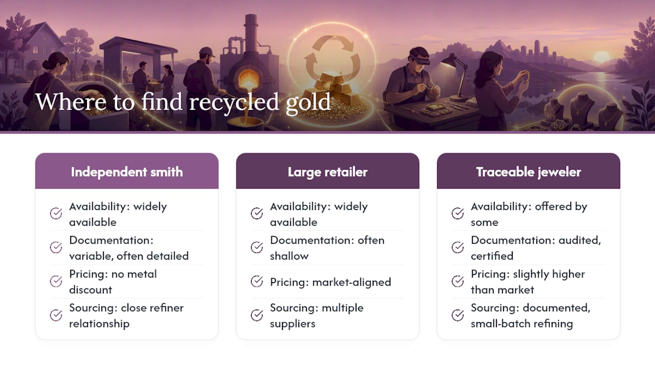 Market Trends: What Recycled Gold Jewelry Actually Costs and Where to Find It — overview diagram