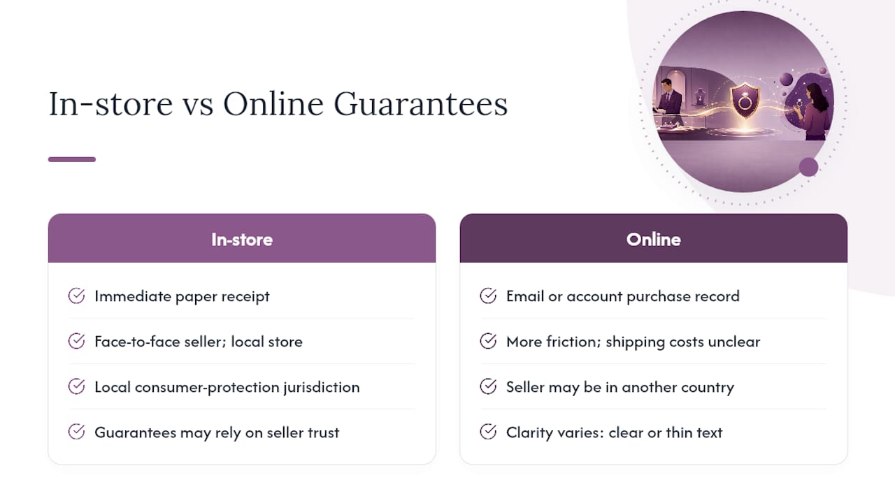 Does It Matter If You Buy Jewelry Online or In a Store? — overview diagram