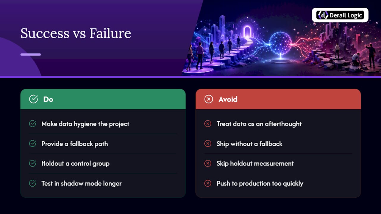 What I've Learned Watching Personalization Projects Succeed and Fail — overview diagram