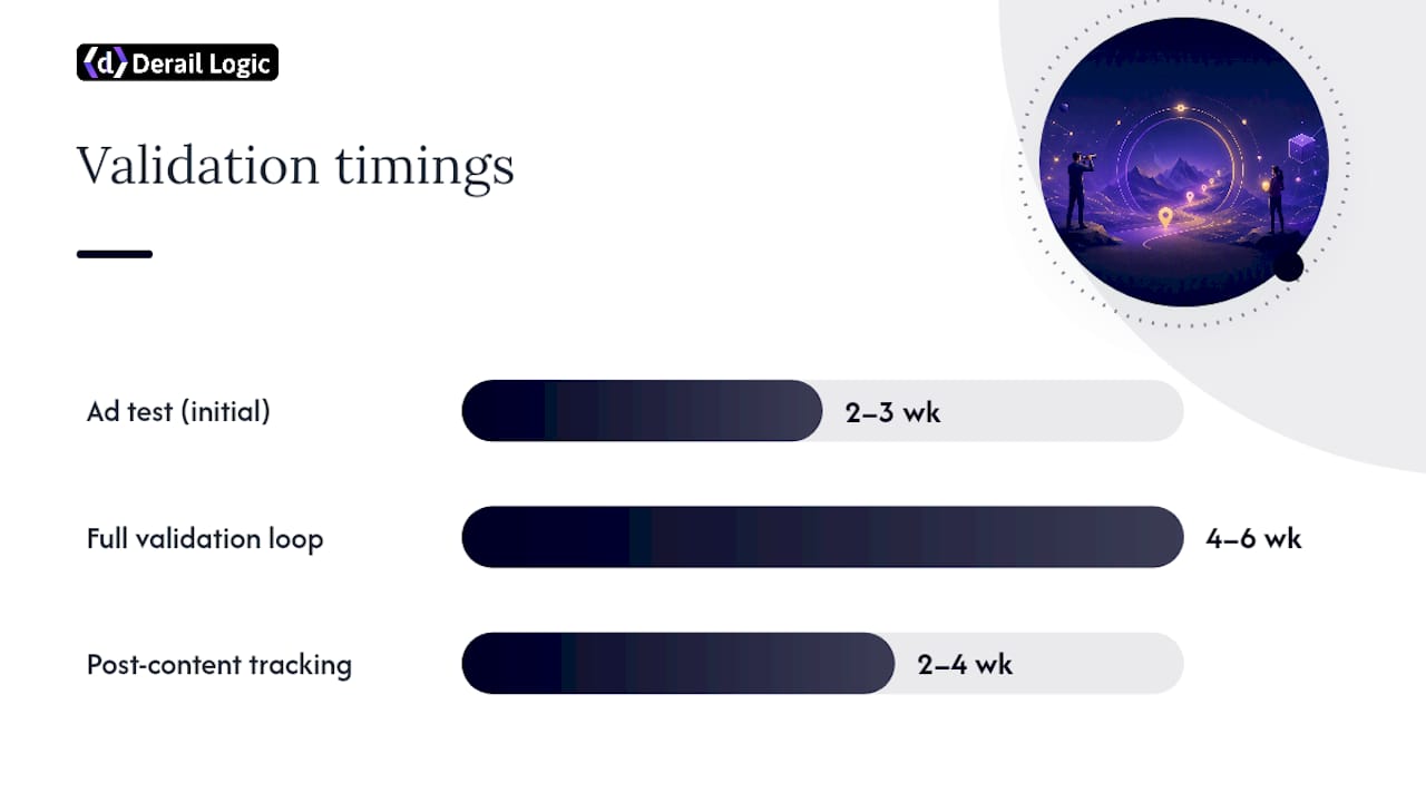 Turning Prioritized Keywords Into Content and PPC Tests — overview diagram