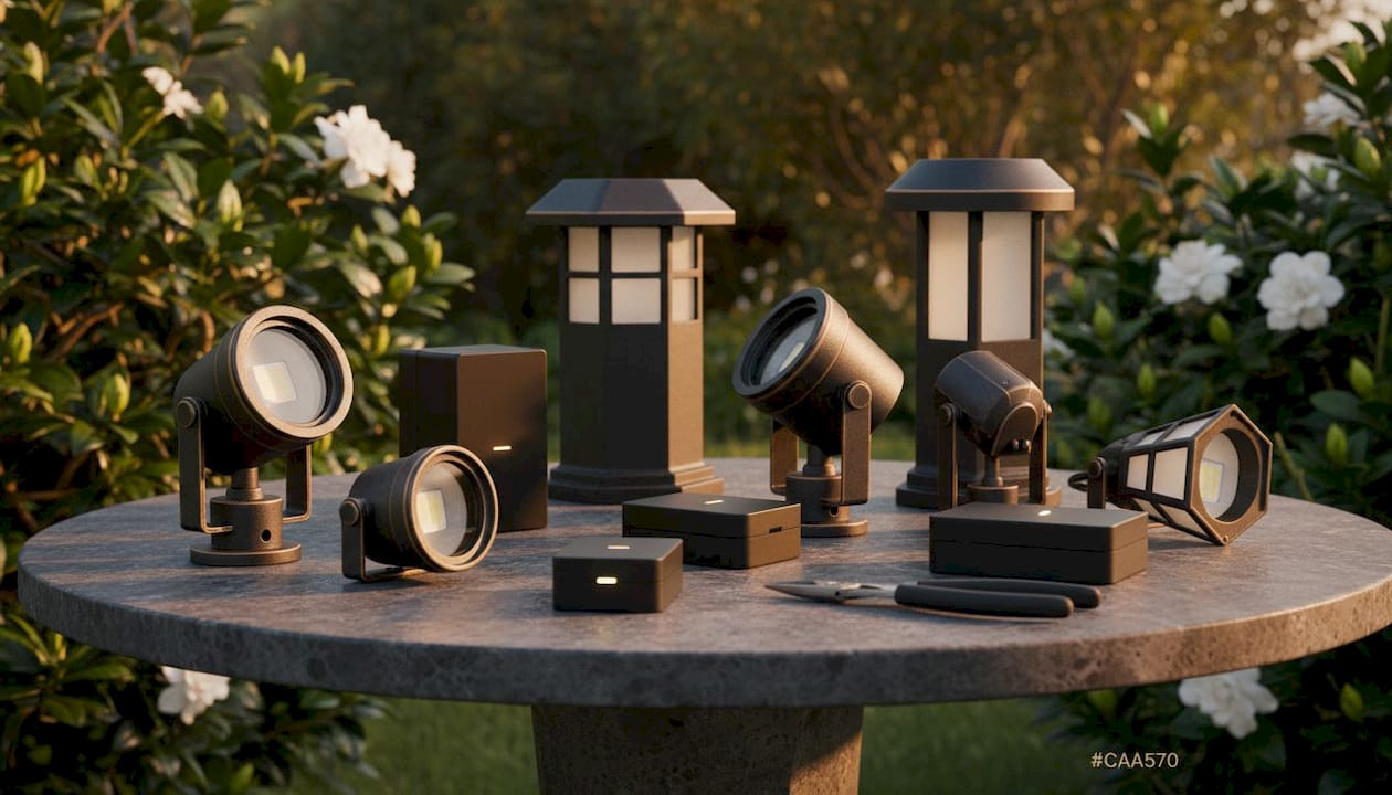 Landscape Lighting Upgrade for Your Existing System LED landscape lighting fixtures and smart control devices