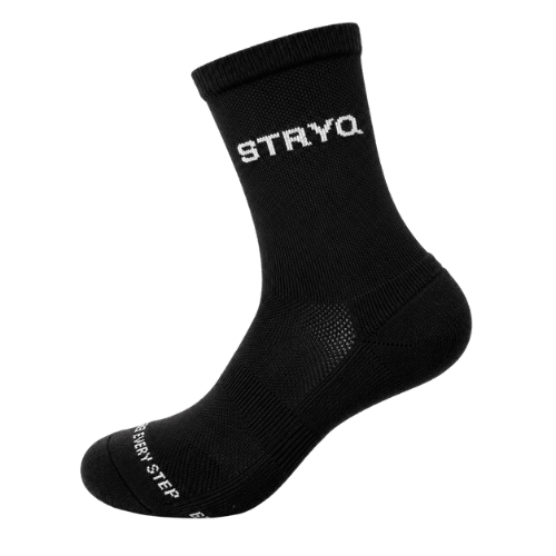 STRYQ Running Socks - Black