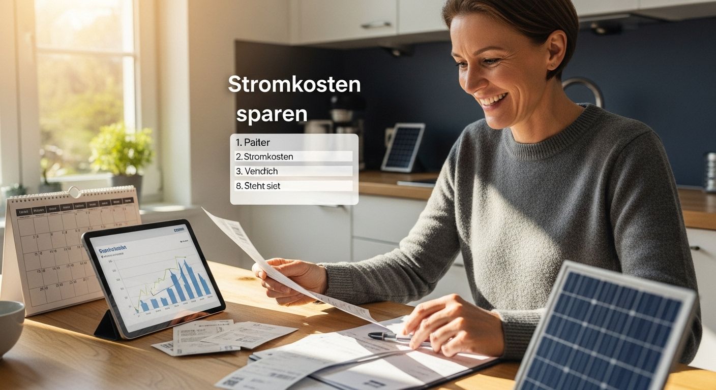 Stromkosten sparen Photovoltaik